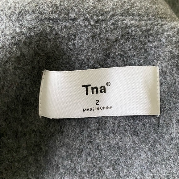 TNA polar fleece button-up shirt jacket - Picture 5 of 7